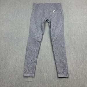 Gymshark Leggings Womens Small Gray Vital Seamless Yoga Gym Athleisure Pants